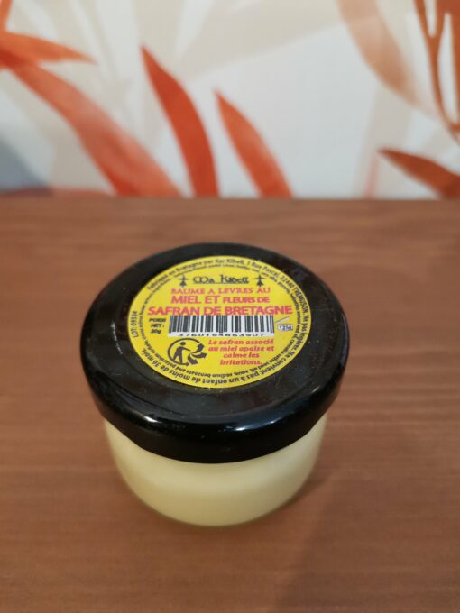Baume à lèvres miel et safran de Bretagne – Image 2