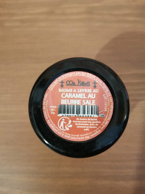 Baume à lèvres au caramel au beurre salé