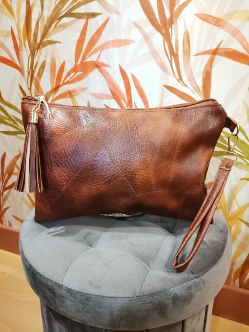 Pochette marron