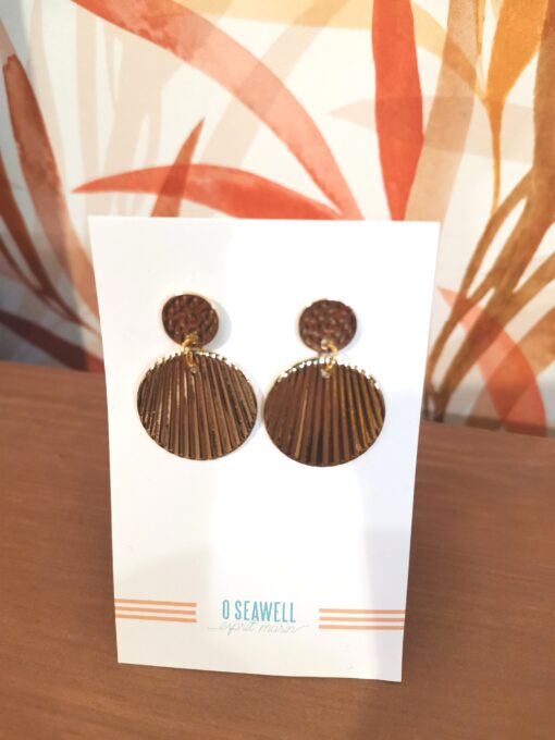 Boucles d’oreilles Verso en or 18 carats