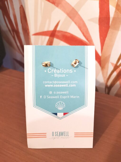 Boucles d’oreilles Verso en or 18 carats – Image 3