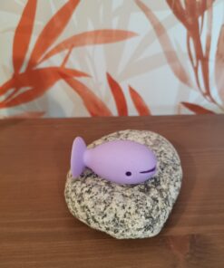 Poisson mignon mauve